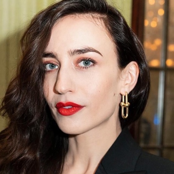 Diana Hampton Jewelry - 🎉 HOST PICK 🎉 NWOT Gold Industrial Aesthetic U Link Hardware Earrings